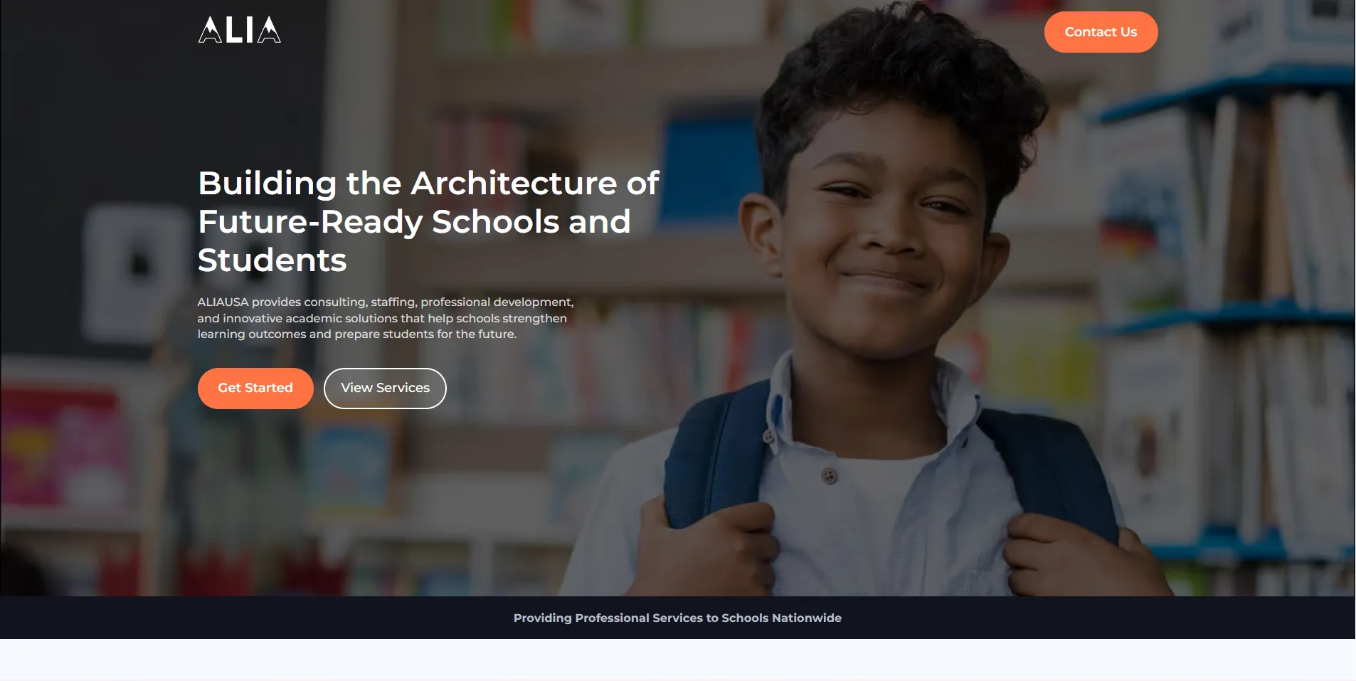 ALIA USA — project screenshot by Muhammad Abdullah